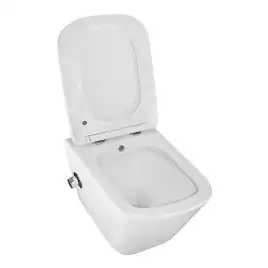 Подвесной унитаз Azario Hugo AZ-10007 c функцией биде, безободковый, с быстросъемным сиденьем микролифт