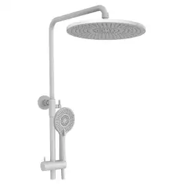 Душевая система AVS Slimmer 811-122-MW, белый матовый