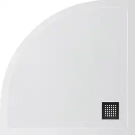 Душевой поддон BelBagno UNO 80х80 из искусственного камня, TRAY-MR-UNO-R-80-550-35-W-NO, Белый