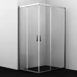 Душевой уголок WasserKRAFT Lippe 45S 120х90 45S07 профиль Хром стекло Прозрачное