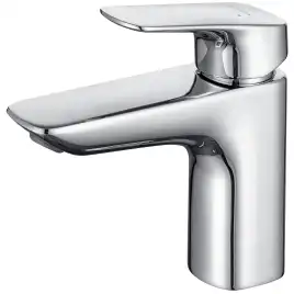 Смеситель для раковины Aquatek Вега AQ1011CR, однорычажный, цвет Хром