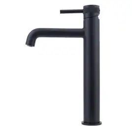 Смеситель для накладной раковины Allen Brau Priority 5.31002-31, однорычажный, высокий, Черный матовый