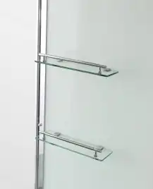 Душевая кабина AvaCan V2080LED 80x80 см, низкий поддон, с крышей