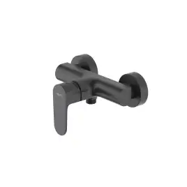 Смеситель для душа Aquatek Оберон AQ1260MB, однорычажный, цвет Черный матовый