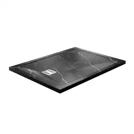 Душевой поддон WasserKRAFT Neime 19T 120х90 из искусственного камня 19T07 Черный