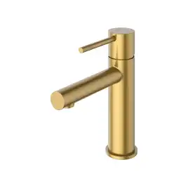 Смеситель для раковины Cezares RELAX-LS2-BORO, Брашированное золото