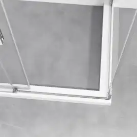 Душевой уголок Vincea Slim-N 110х90 VSR-4SN9011CL, дверь раздвижная, профиль хром, стекло прозрачное