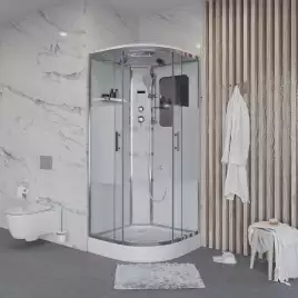 Душевая кабина Niagara Ultra 90х90х220 NG-301-01 низкий поддон, с гидромассажем