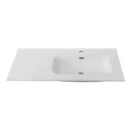 Керамическая раковина, чаша справа, CEZARES CZR-8095-100-R