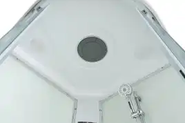 Душевая кабина AvaCan EM5090 90x90 см, высокий поддон, с крышей
