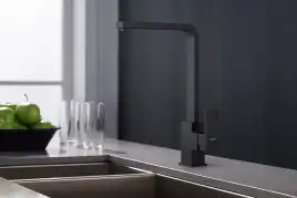 Смеситель для кухни Aquatek Либра AQ1680MB, Черный матовый