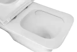 Унитаз-компакт Azario Mari AZ-79143T напольный, безободковый, со смывом Торнадо, в комплекте с бачком и сиденьем микролифт, Белый глянцевый