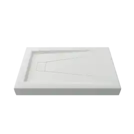 Душевой поддон Good Door Атриум 140х90 из искусственного камня ЛП00005 Белый