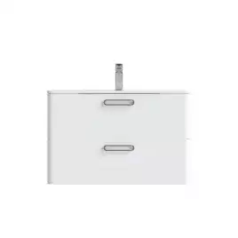 Тумба с умывальником IDDIS Brick 80 BRI80W0i95K подвесная, Белая