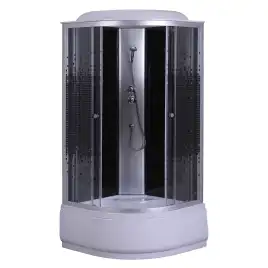 Душевая кабина Loranto 80х80 CS-6680K 80*80*215, средний поддон, цвет профиля хром