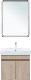 Тумба под раковину Aquanet Оптима 60 дуб светлый, 344803