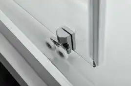 Душевая дверь Vincea Alpha 120 VDS-3AL120CLGM, раздвижная, профиль вороненая сталь, стекло прозрачное