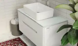 Тумба под раковину Jorno BOSKO 100 Bos.01.100/P/W Белая