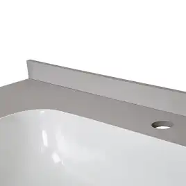 Раковина мебельная AVS Шарм 80x56 белая/серая