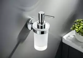 Дозатор для жидкого мыла Aquatek Европа AQ4105CR, Хром