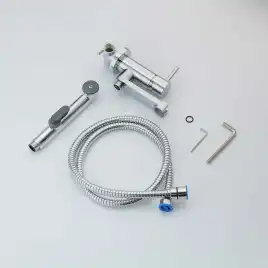 Смеситель с гигиеническим душем Aquatek Ника AQ1819CR, Хром