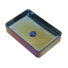 Раковина накладная ABBER RECHTECK 51х34,5х11 AC2207Regen, прямоугольная, хамелеон