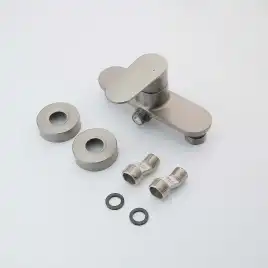 Смеситель для душа Aquatek Ника AQ1860BGM, Оружейная сталь