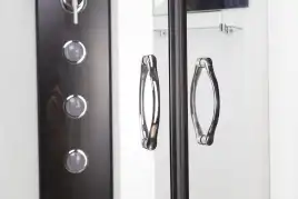 Душевая кабина Niagara Classic 100х100х215 NG-6702-14F средний поддон, с гидромассажем, 67021414F