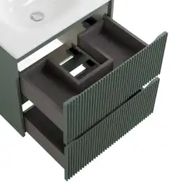 Тумба под раковину BelBagno UNO-600-2C-SO-VO подвесная, Еловый Матовый