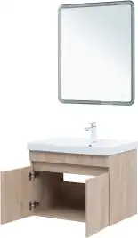 Тумба под раковину Aquanet Оптима 70 дуб светлый, 344804