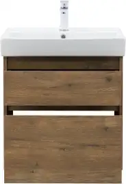 Тумба под раковину Aquanet Nova Lite 2.0 60 дуб рустикальный, 346315