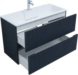 Тумба под раковину Aquanet Джейн 100 маренго 313304