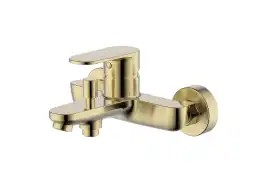 Смеситель для ванны Aquatek Ника AQ1840BG, Золото матовое