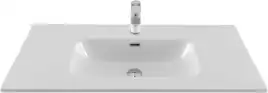 Раковина  Allen Brau Glority 101х47х18 1.35009.20, Белая глянцевая