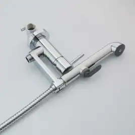 Смеситель с гигиеническим душем Aquatek Ника AQ1819CR, Хром