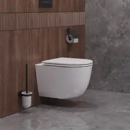 Подвесной унитаз CEZARES RELAX CZR-38088-49-TH-TOR/SC, со смывом TORNADO, с сиденьем микролифт