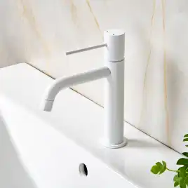 Смесители для раковины AVS Slimmer 811-100-MW, белый матовый