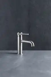 Смеситель для раковины Allen Brau Priority 5.31001-BN, однорычажный, цвет Никель брашированный