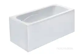 Акриловая ванна Roca LINE 160х70 ZRU9302985 прямоугольная, Белая