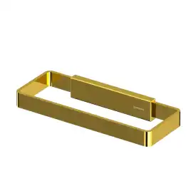 Полотенцедержатель Whitecross CUBO gold, CU2458GL, Золото глянцевое