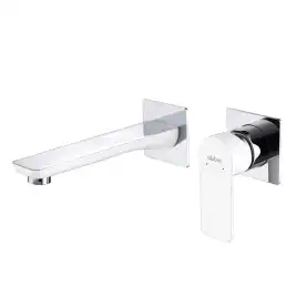 Смеситель для раковины Abber Weiss Insel AF8082B встраиваемый, с внутренней частью, Черный матовый