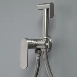 Гигиенический душ со смесителем AVS Beauty оружейная сталь, 811-531-GM