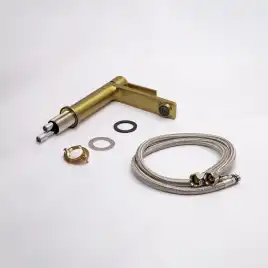 Смесители для раковины AVS Elegant 811-400-BG, брашированное золото