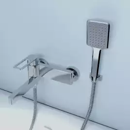 Смеситель для ванны IDDIS Slide SLISB00i02WA  цвет, Глянцевый хром