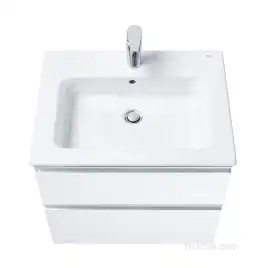 Тумбы под раковину Roca The Gap 60 A857397806 подвесная, цвет, Белый глянец