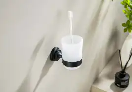 Стакан для ванной Aquatek Классик AQ4504MB, Черный матовый