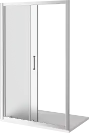 Душевая дверь Good Door Latte WTW-140-G-WE, ЛА00025, профиль Белый, стекло Рифленное