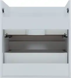 Тумба под раковину Aquanet Практика 60 белый глянец, 347963