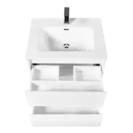 Тумба под раковину BelBagno KRAFT-700-2C-SO-BO подвесная Bianco Opaco