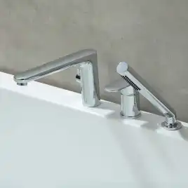 Смеситель на борт ванны Aquatek Ника AQ1848CR, Хром